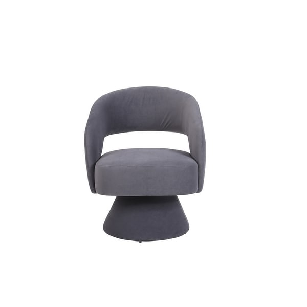 Velvet Swivel Rhombus Accent Chair Armchair， Round Barrel Chair Single Sofa Lounge Chair Barrel Chair for Living Room Bedroom