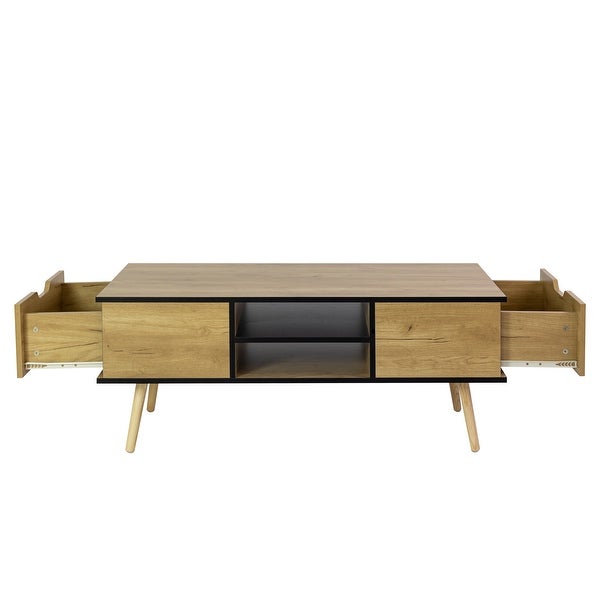 Coffee table，large storage space