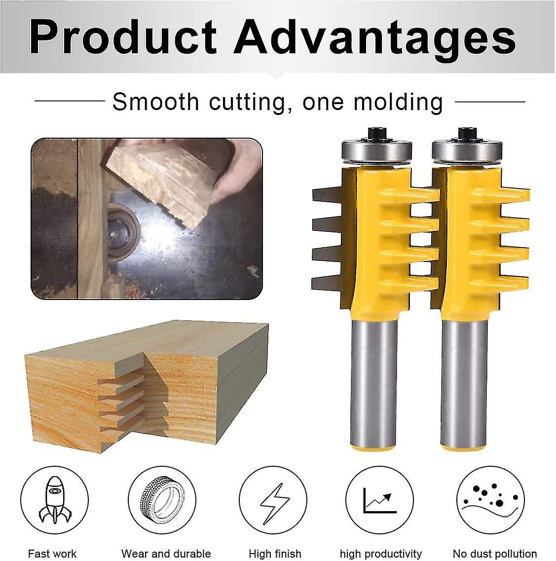 Diy Woodworking Tool Diameter Of Milling Shank: 1/2'' (12，7 Mm)