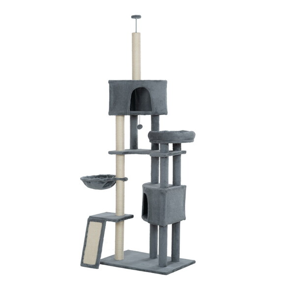 Cat Tree  105 inch Cat Tower for Indoor Cats  Plus...