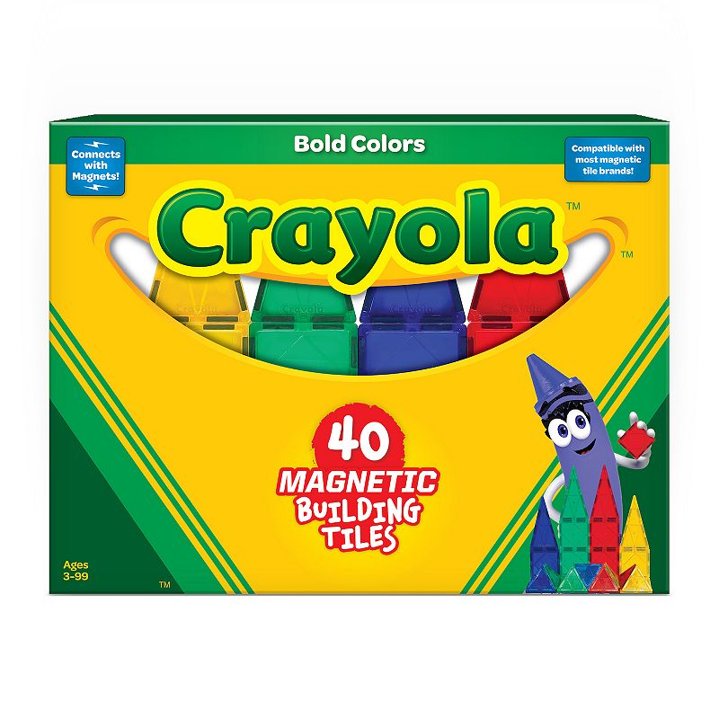 Crayola Bold and Bright Magnetic Tiles