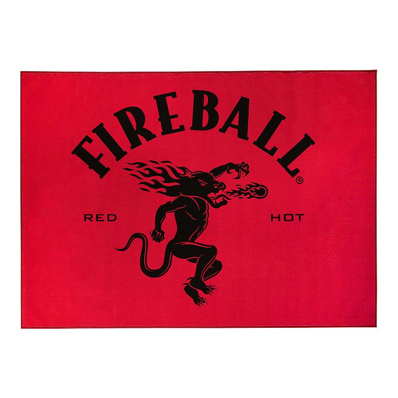 Floordecor USA Fireball Whiskey Rug