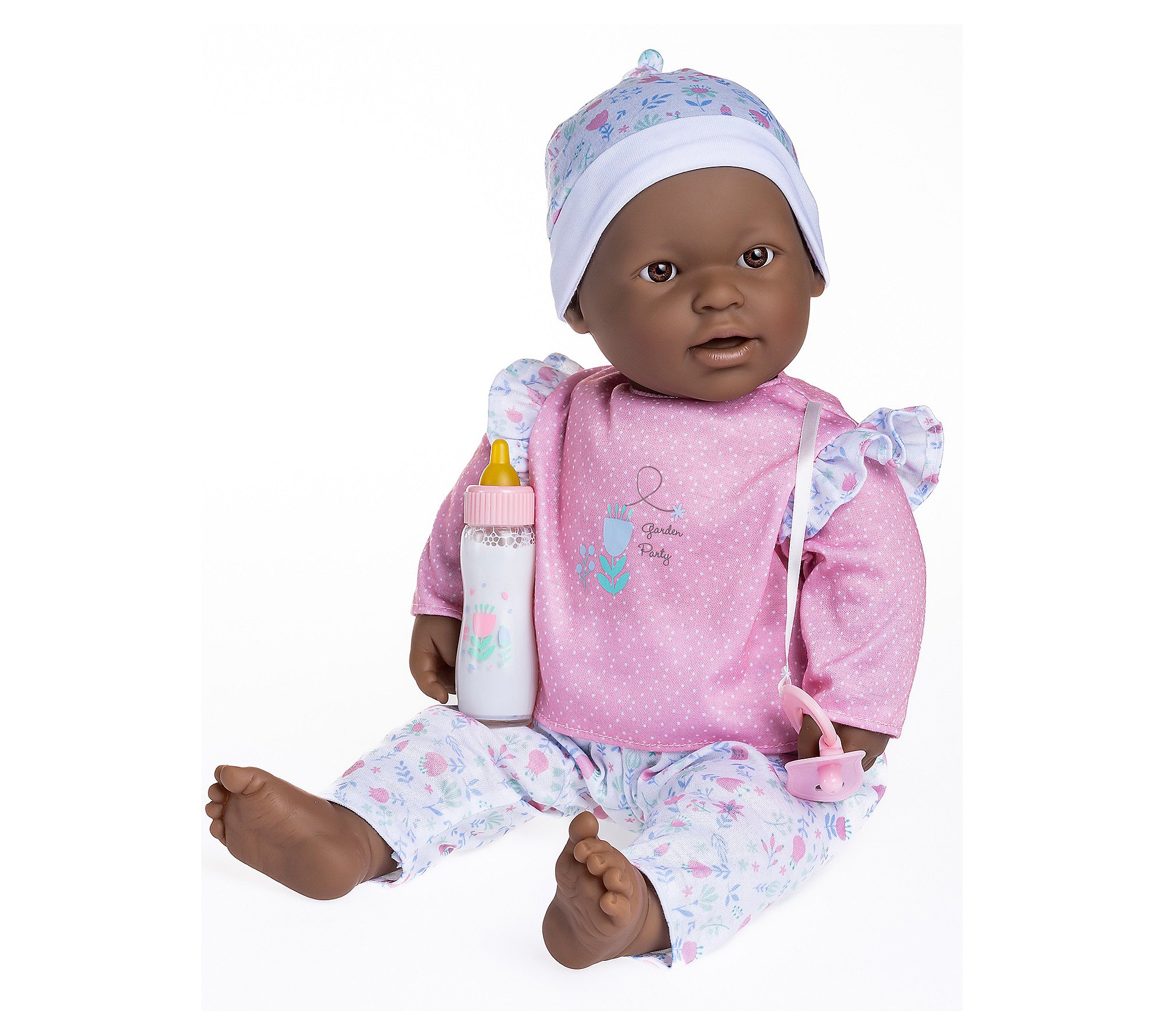 JC Toys La Baby Soft Body Baby Doll w  2 Piece Outfit