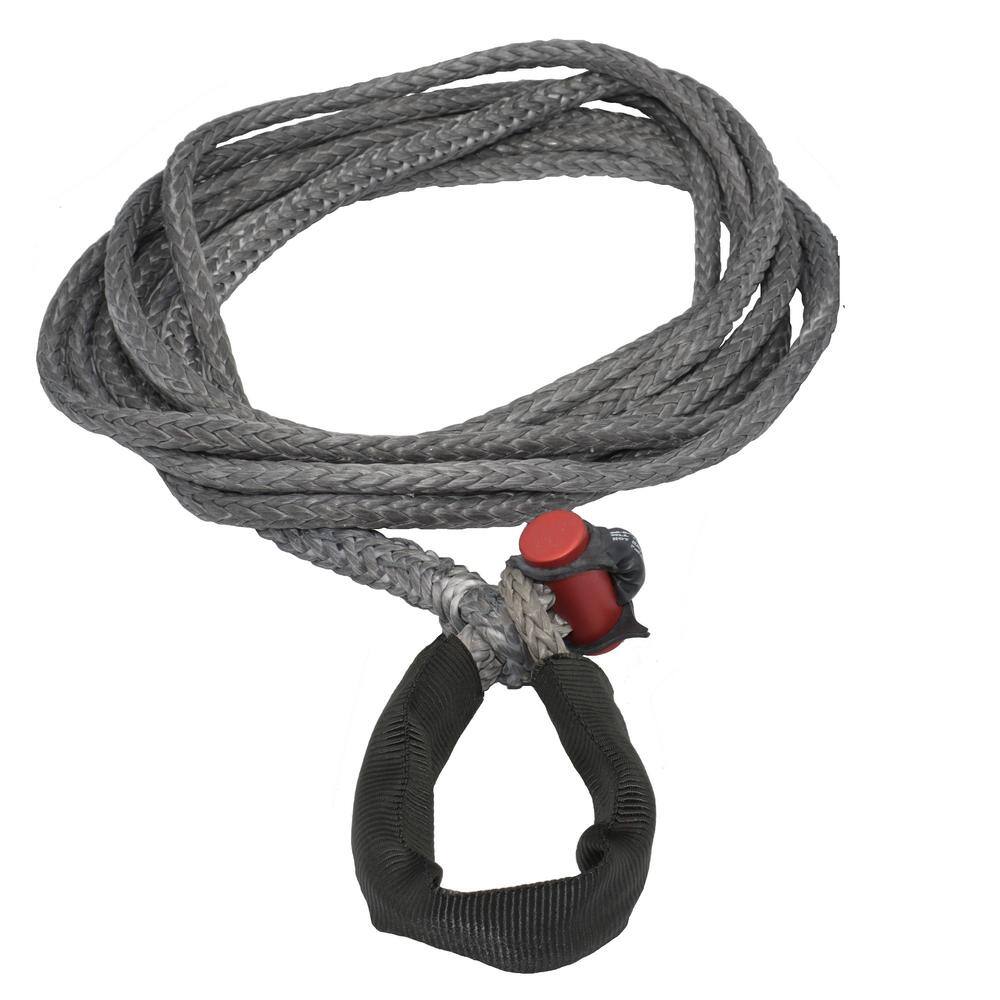 LockJaw 716 in. x 25 ft. Synthetic Winch Line Extension with Integrated Shackle 21-0438025