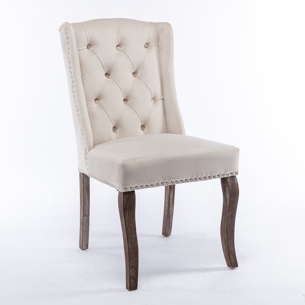 Wingback Dining Chairs- Set of 2