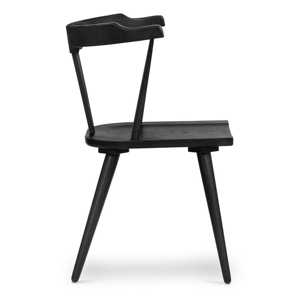 Poly and Bark Enzo Dining Chair in Black DI-A1071-BLK