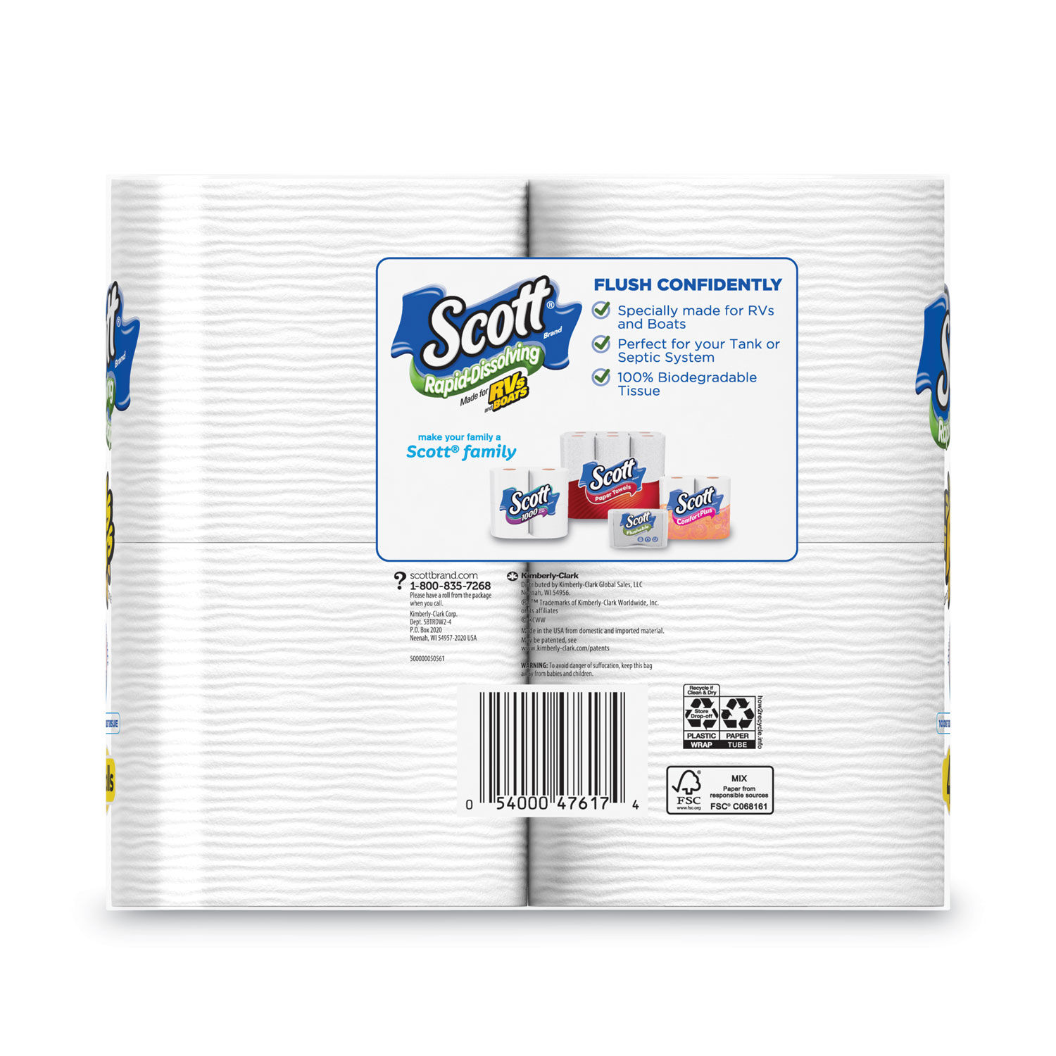 Rapid-Dissolving Toilet Paper by Scottandreg; KCC47617