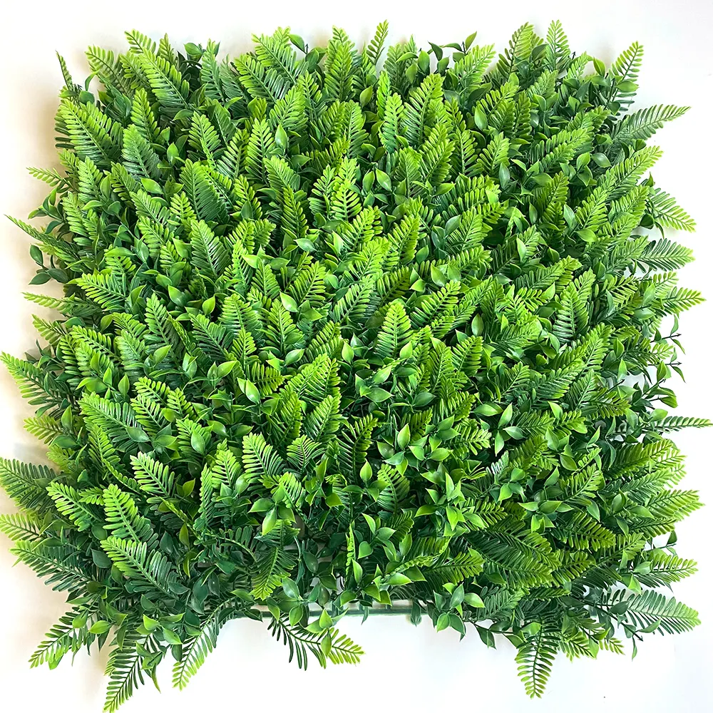 Supplies high quality artificial follaje hedge hanging garden decoration