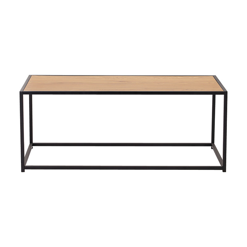 BRADFORD Coffee Table 100cm - Natural & Black