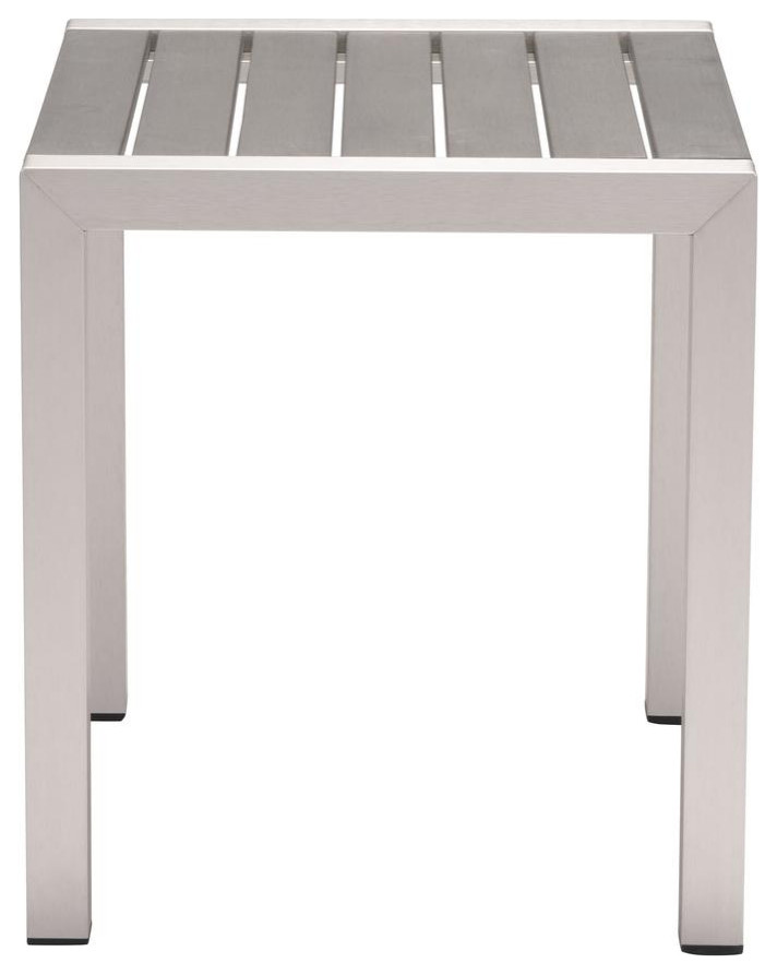 Side Table B. Aluminum   Contemporary   Accent Chests And Cabinets   by BisonOffice  Houzz