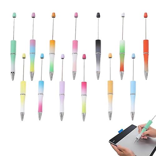 Bead Ballpoint Pens | Smoothly Write Refillable Pens with Beads Creativity | Thankful Packaging Gift