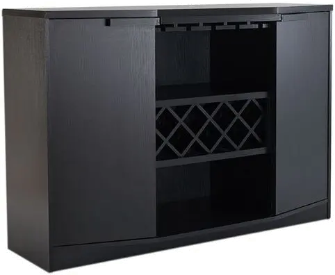 Pleasanton Contemporary Wine Cabinet