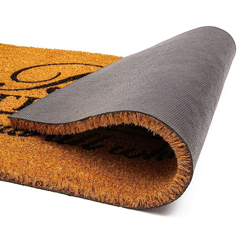 Coco Coir Bless This Home and All Who Enter Door Mat for Front Entrance (17 x 30 In)