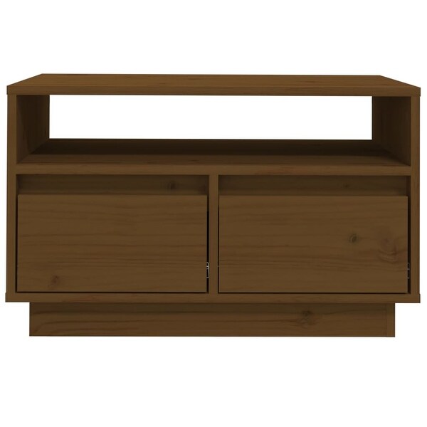 vidaXL TV Cabinet Honey Brown 23.6