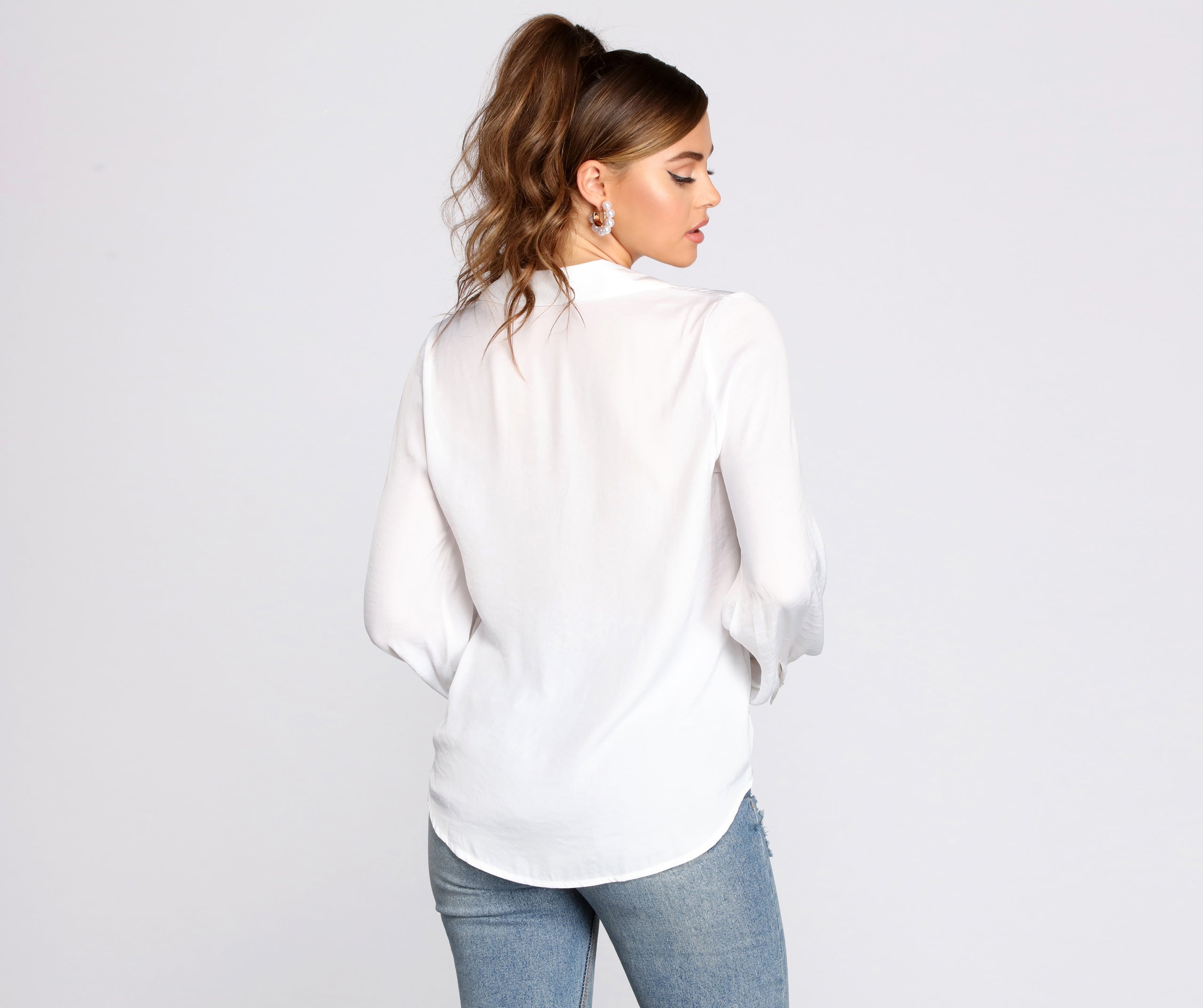 Classic Vibe Button Up Blouse