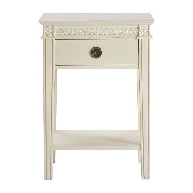 Westport Side Table Antique White Finch