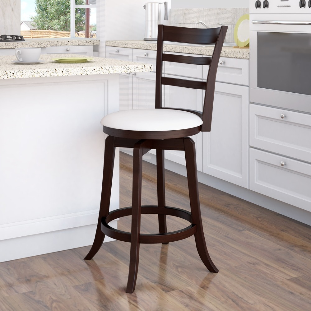 Woodgrove Swivel Counter Height Stool