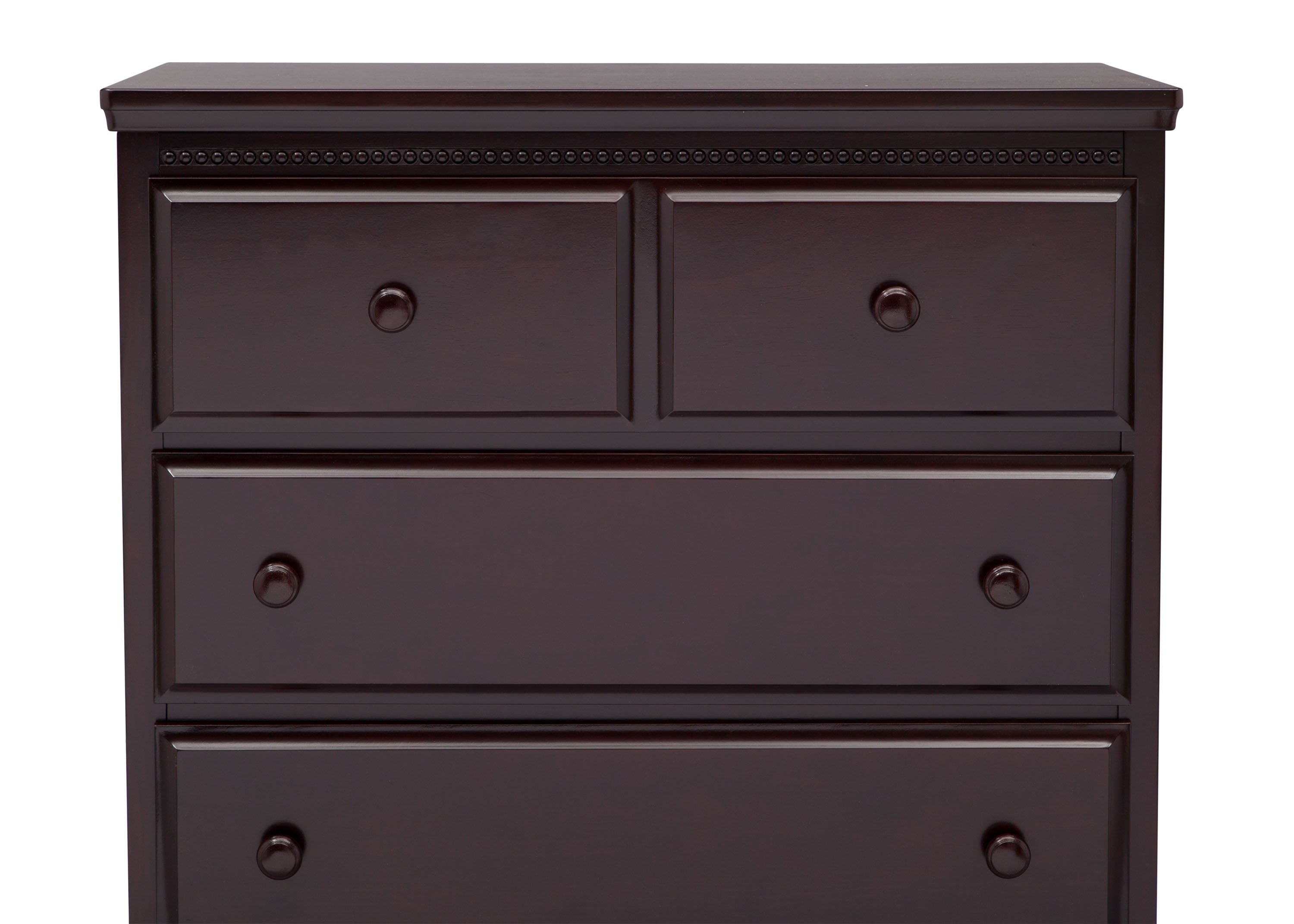 Delta Children Waverly 3 Drawer Dresser with Changing Top, Dark Chocolate