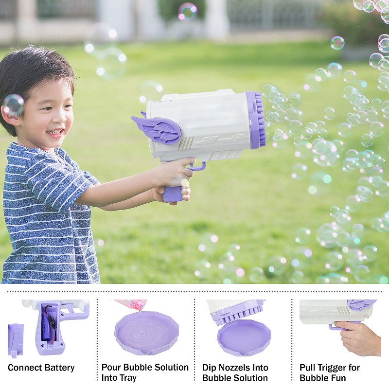 Hey! Play! LED Bubble Machine