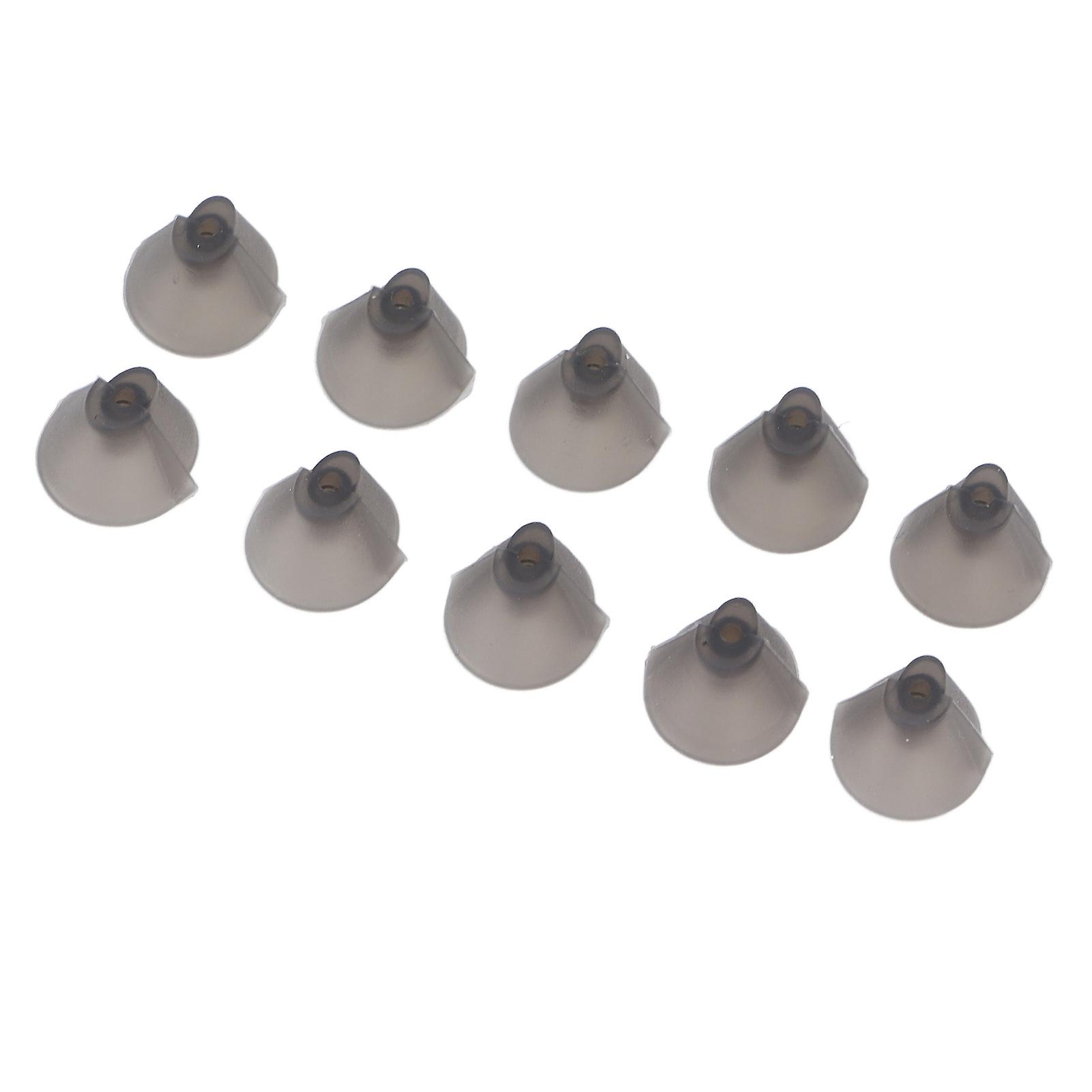 10pcs Hearing Aid Eartips Washable Detachable Static Free Soft Silicone Hearing Aid Domes