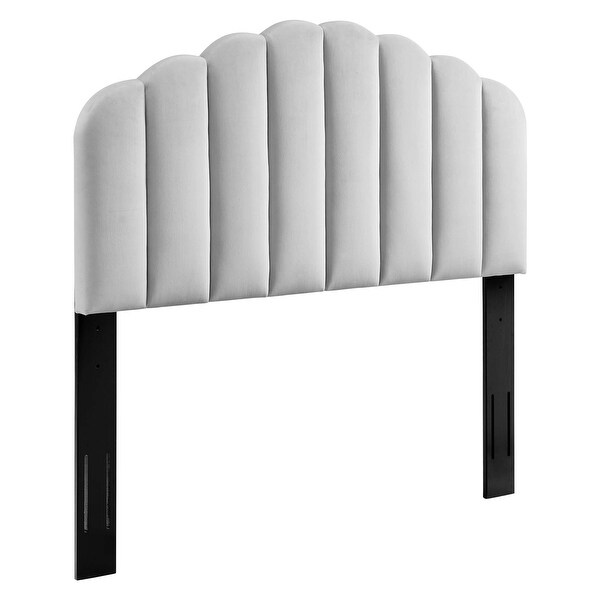 Veronique King/California King Performance Velvet Headboard - - 31640360