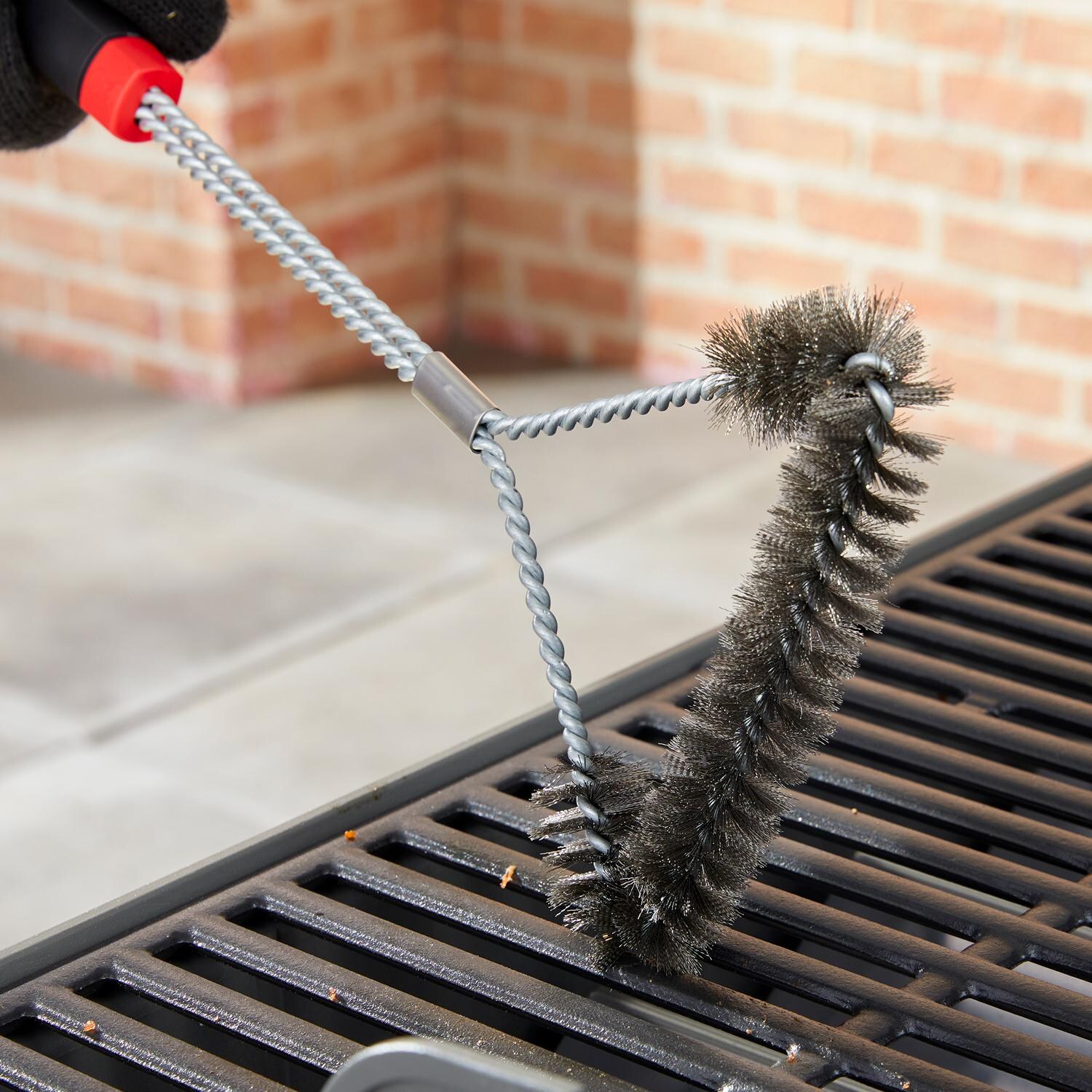 Weber 18-Inch Three-Sided Grill Brush