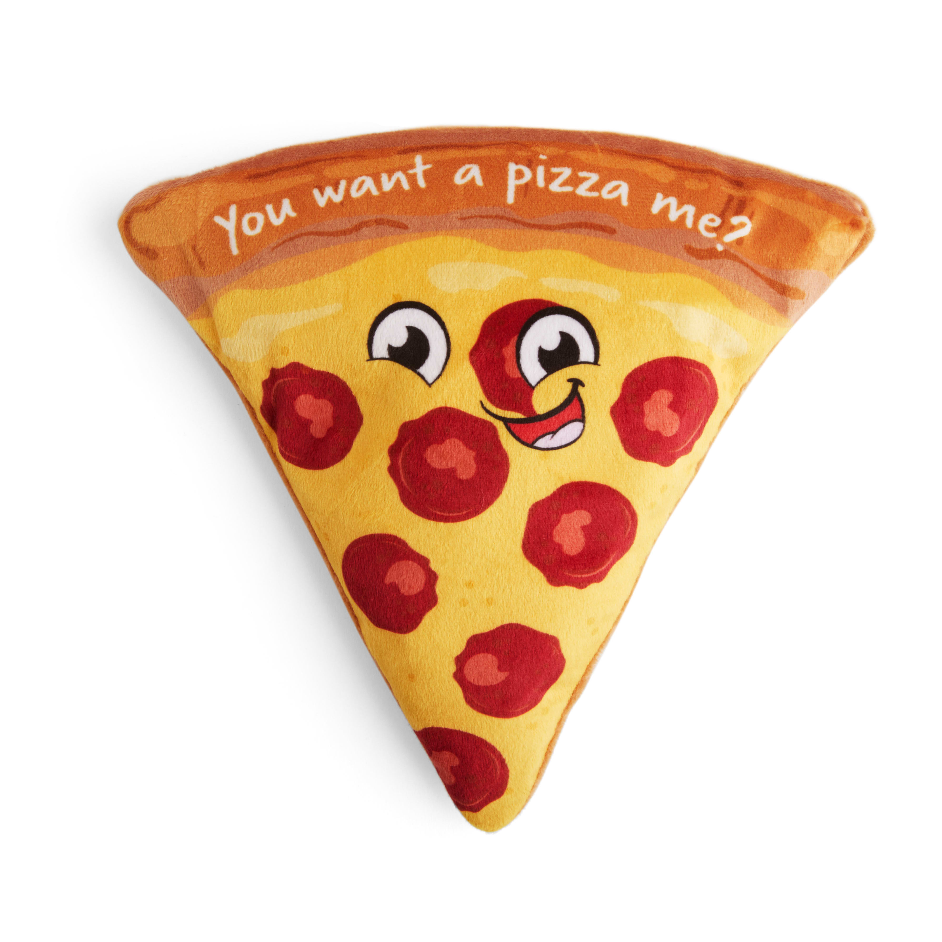 Petco Plush Pizza Dog Toy， Medium