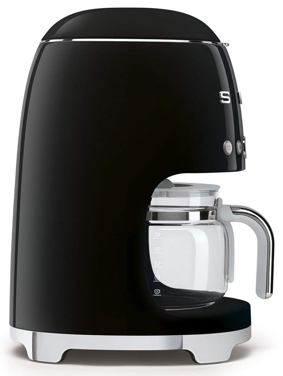 Smeg Retro Style Black Coffee Maker