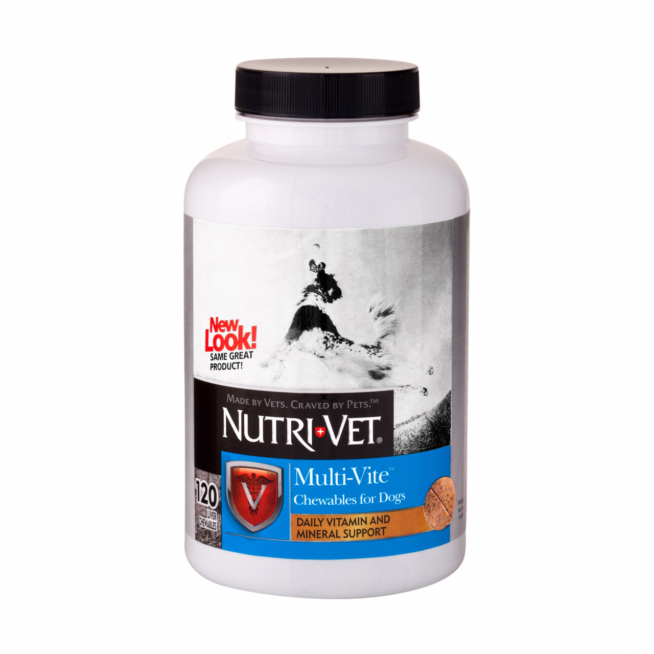 Nutri-Vet Multi-Vite Chewables For Dogs， 120 Ct.