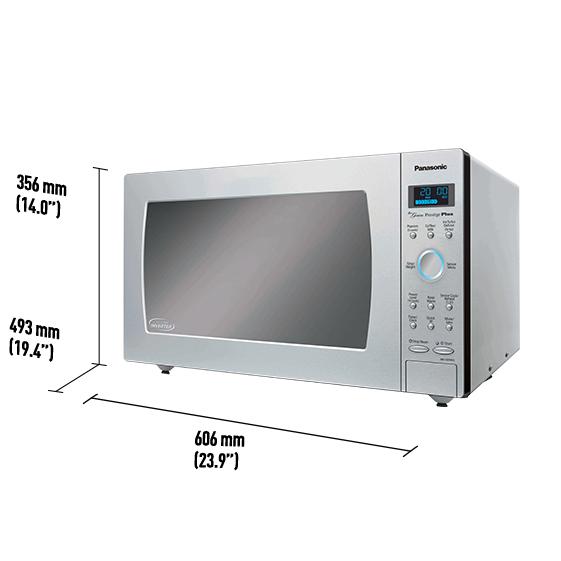 Panasonic 24-inch, 2 cu. ft. Countertop Microwave Oven NN-SE996S