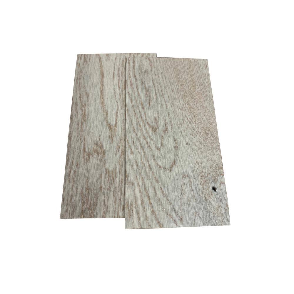 Timberchic 18 in. x 3 in. x 12 in. - 42 in. White Oak Peel and Stick Wooden Decorative Wall Paneling (20 sq. ft.Box) 643