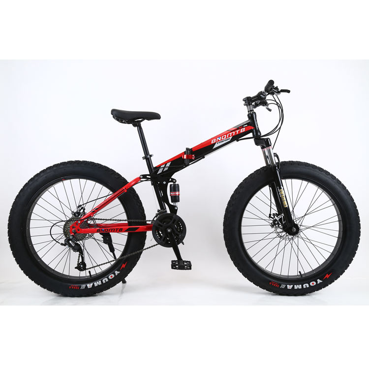 2023 Factory outlet   folding frame  Big Tire Fat Bike Cheap Snow Bicycle for Sale 21 Speed Gears Carbon Fat Bikecomfortable saddle