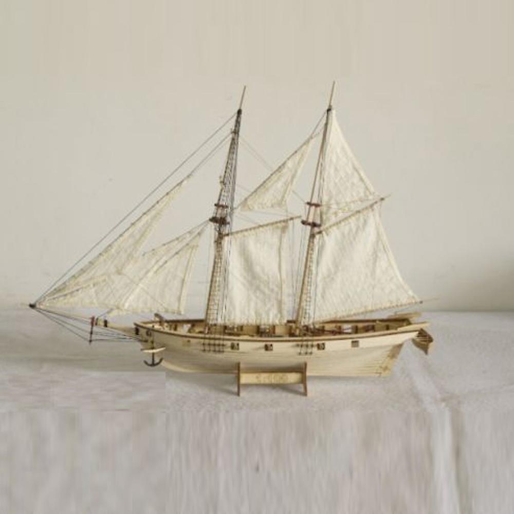 Diy Ship Assembly Model Kits Wooden Sailing Boat Scale Model Decoration Toys Gifts For Kids Adults No.211555