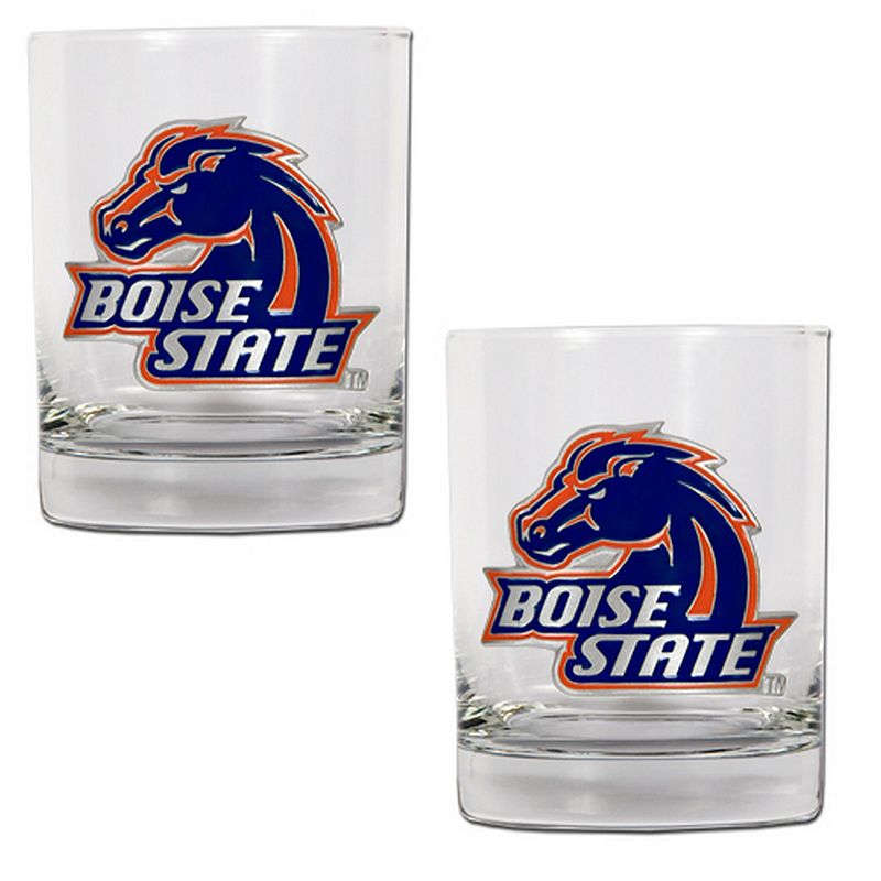 Boise State Broncos 2-pc. Rocks Glass Set