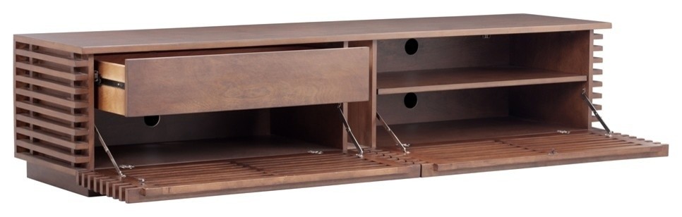 Linea Wide Tv Stand   Transitional   Entertainment Centers And Tv Stands   by clickhere2shop  Houzz