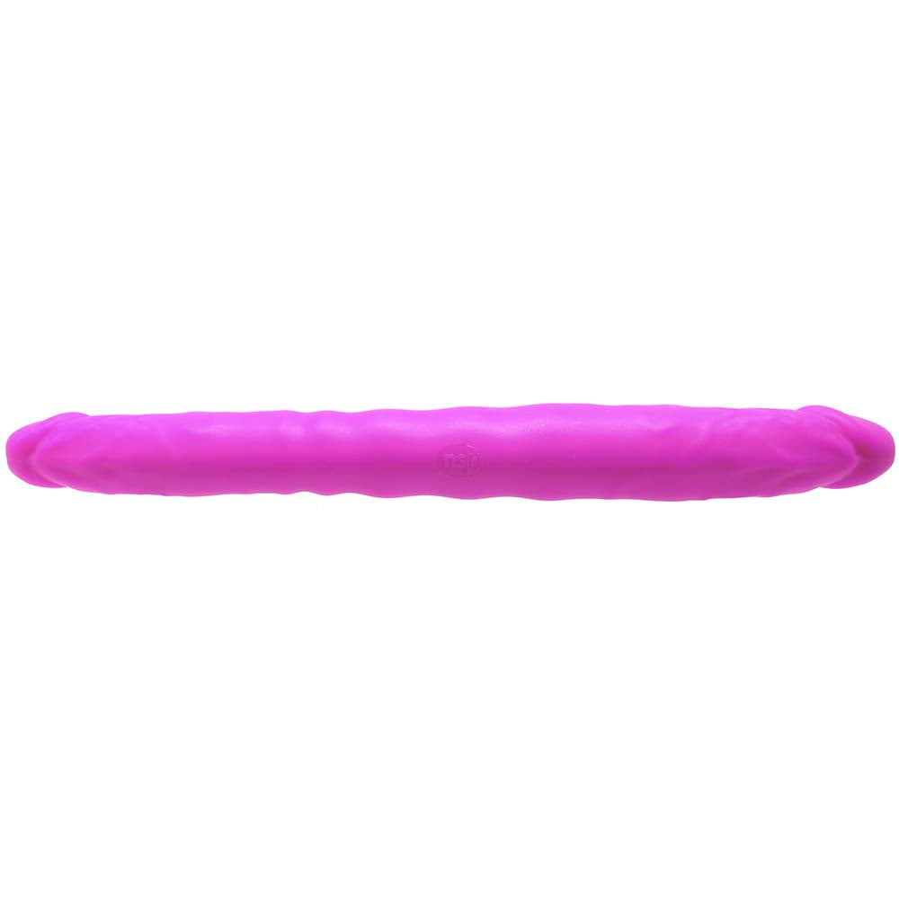 Colours Double Pleasure 12 Inch Dildo in Purple