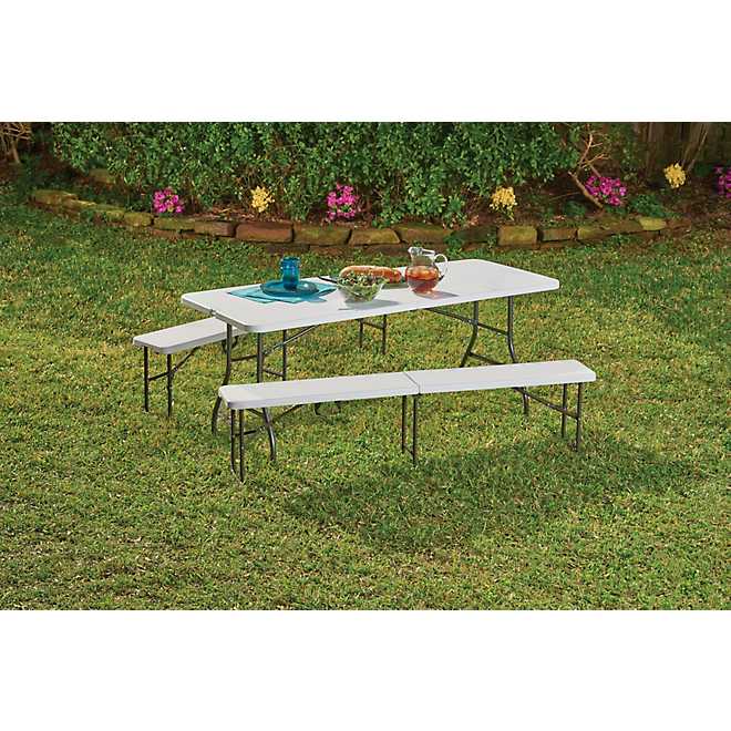 Academy Sports + Outdoors 6 ft Fold-in-Half Bench