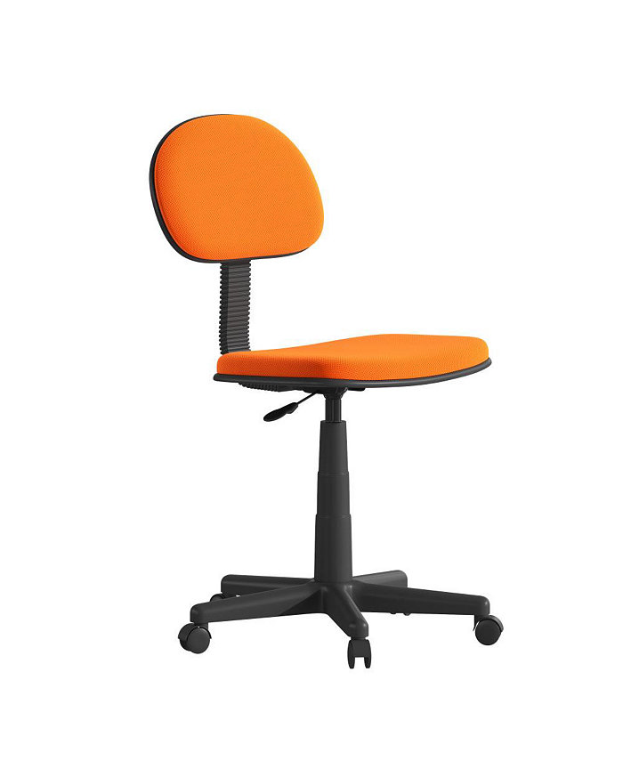 EMMA+OLIVER Adjustable Mesh Swivel Task Office Chair - Low Back Student Desk Chair