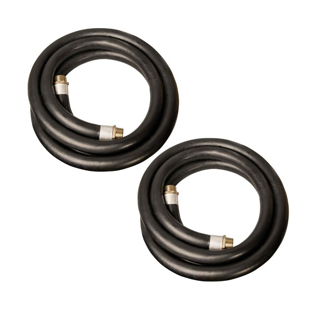 Apache 98108455 3 4 Inch Diameter 12 Foot Length 60 Psi Farm Fuel Gasoline Oil Diesel Tractor Transfer Hoses Black 2 Pack