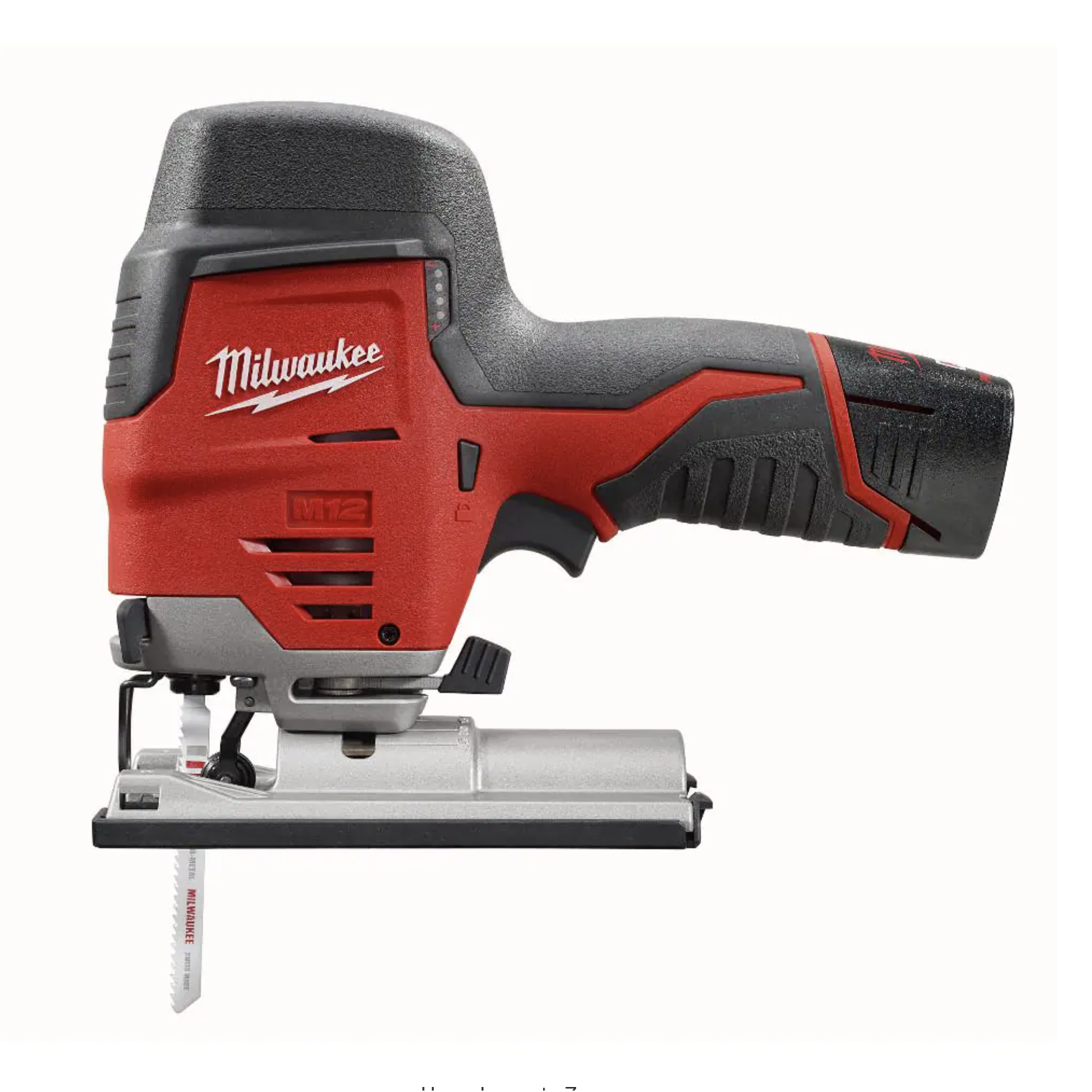 Milwaukee M12 12V Lithium-Ion Cordless Jig Saw and 5-3/8 in. Circular Saw Combo Kit W/ (1) 2.0Ah Battery and Charger