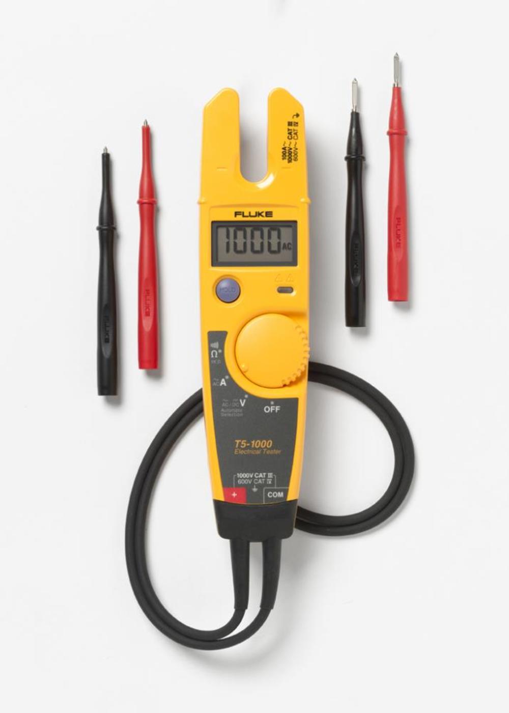 Fluke T5-1000 Voltage， Continuity and Current Tester ;