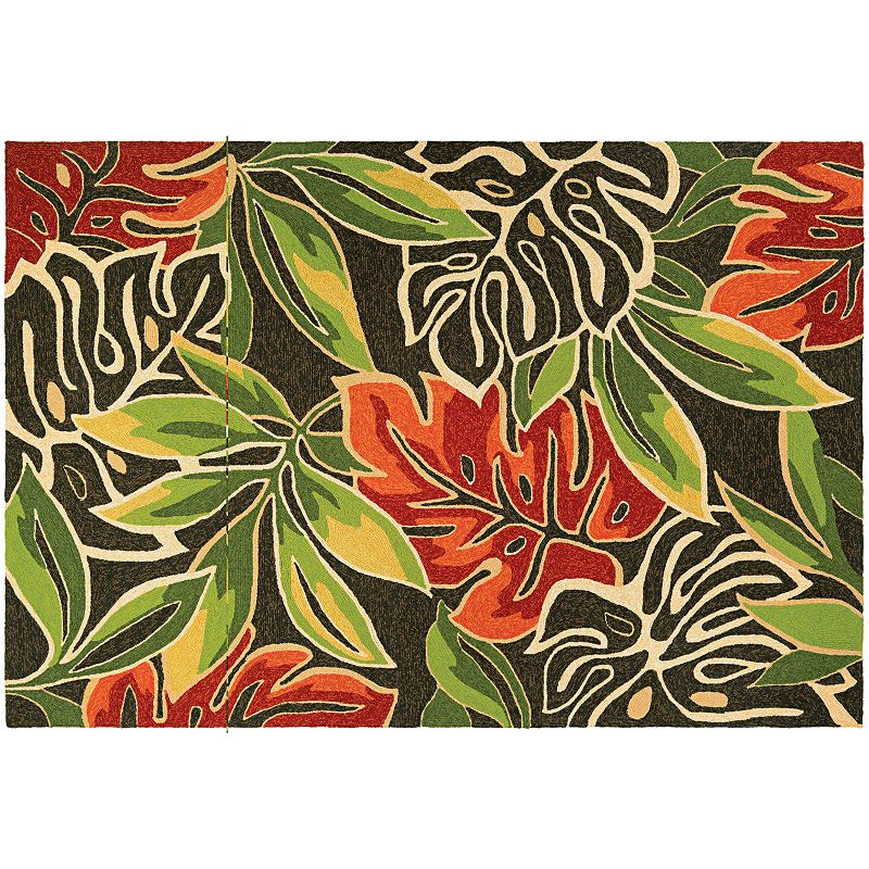 Couristan Covington Areca Palms Indoor Outdoor Rug