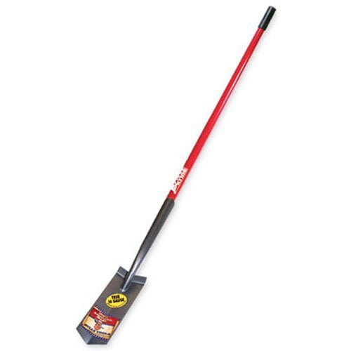 Bully Tools 92720 14-Gauge 4-Inch Trench Shovel with Fiberglass Long Handle