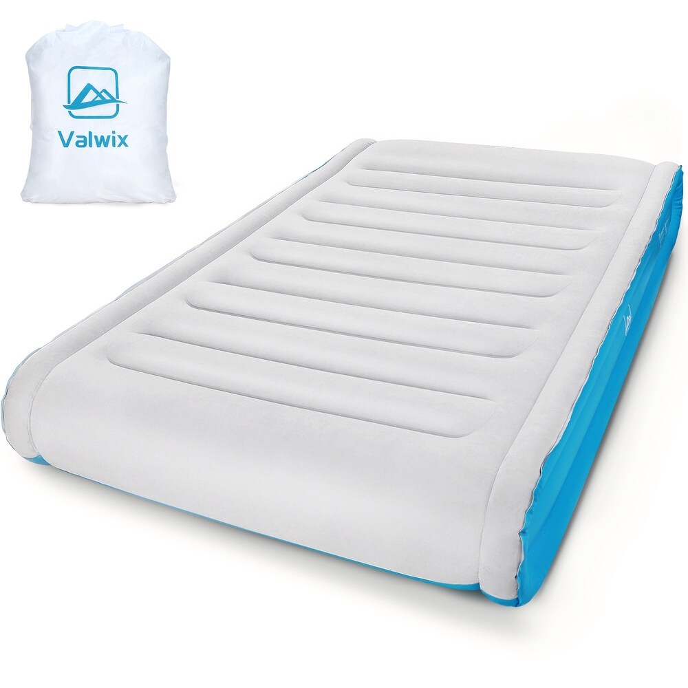 Queen Air Mattress with Built in Pump   Pillow  17'' Height Supportive  Inflatable Mattress for Home   Travel  660 LBS Capacity