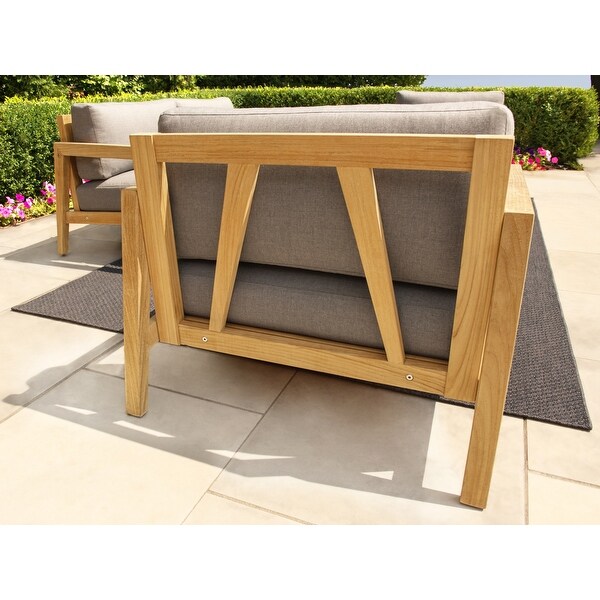 NewAge Products Outdoor Furniture Rhodes 4 Seater Patio Chat Set