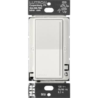 Lutron Sunnata Companion Dimmer Switch only for use with Sunnata Pro LED+ Dimmer Switches Architectural White (ST-RD-RW) ST-RD-RW