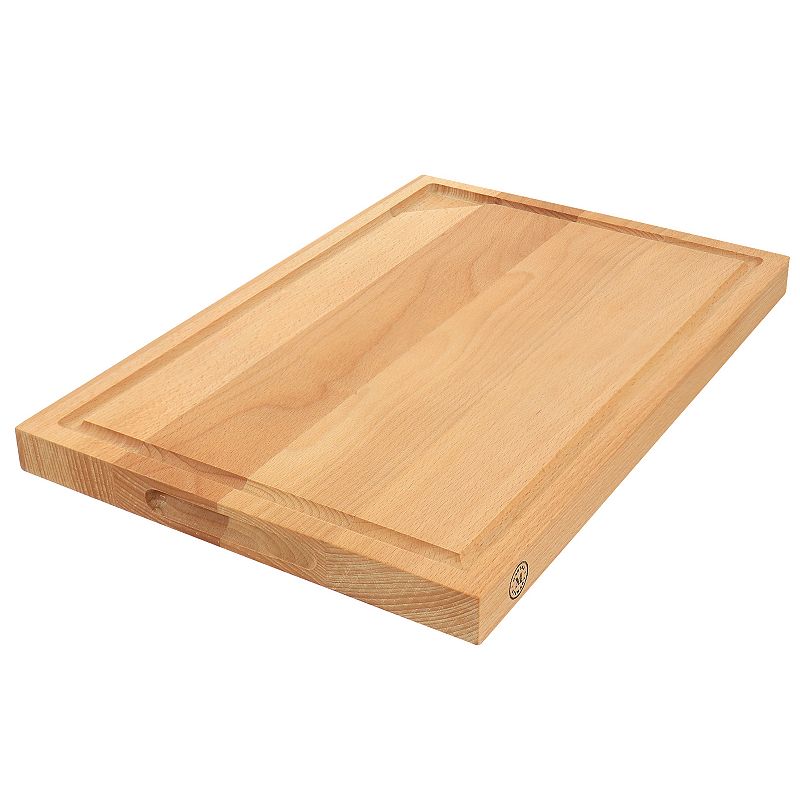 Martha Stewart 18 Inch x 12 Inch Reversible Rectangle Beech Wood Cutting Board