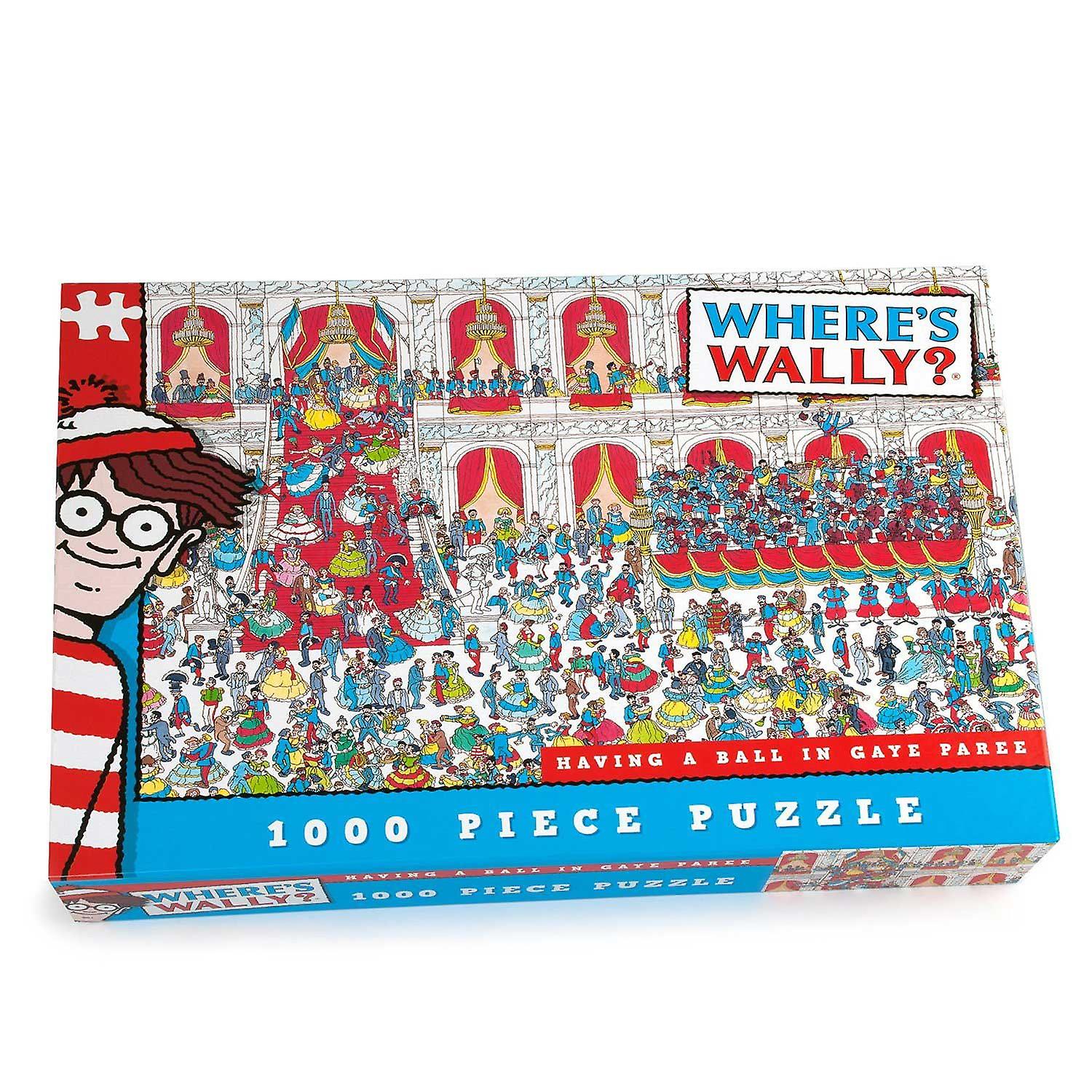 Where's Wally? - Having A Ball In Gaye Paree Jigsaw Puzzle (1000 Pieces)