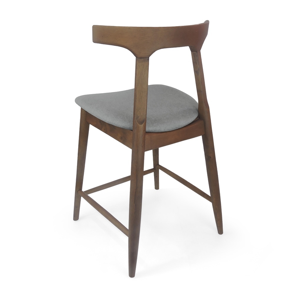 Mugo Upholstered 24.5 Inch Counter Stools by Christopher Knight Home