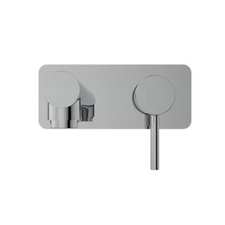 KEENEY Belanger Single Handle Wall Mount Bathroom Faucet in Polished Chrome DEL12CCP